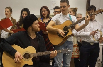 Az Orosz kórus koncertje